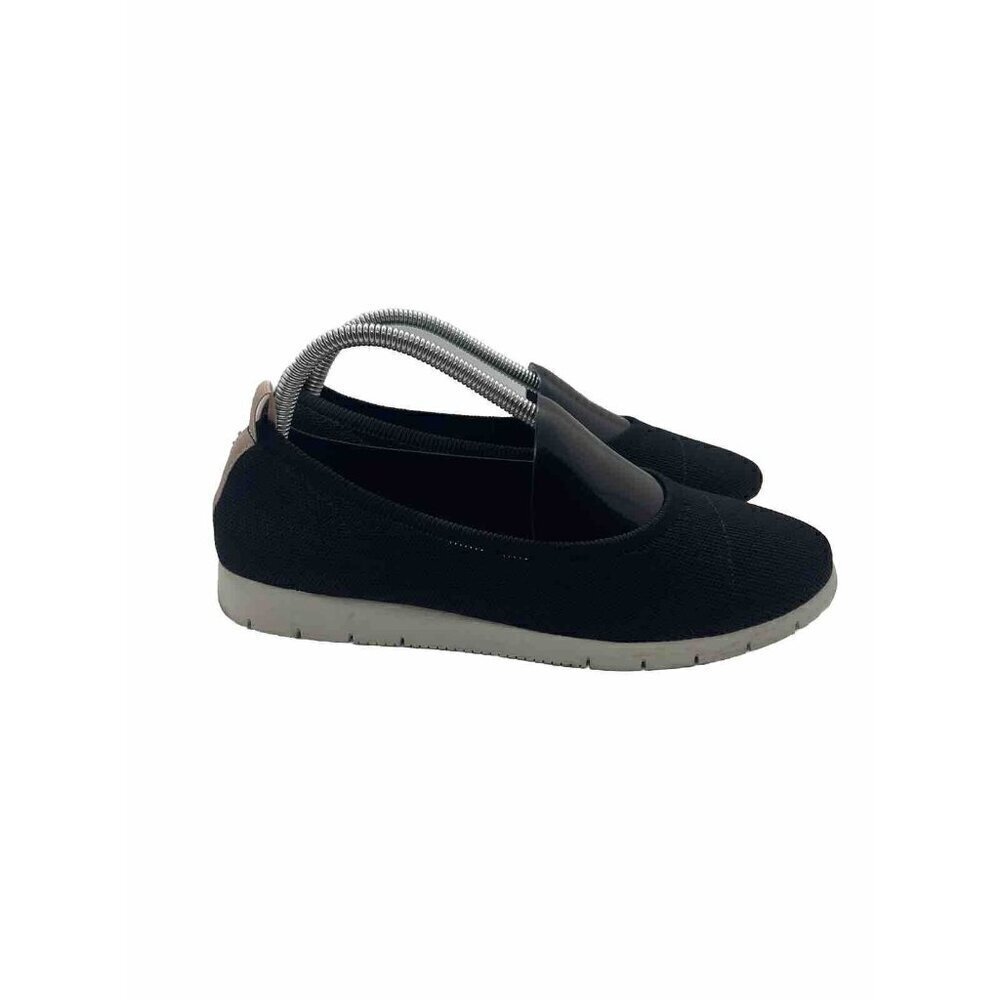Seychelles Women's Ballet Flats Black Knitted Slip On Casual Shoes Size 9 W